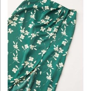 Urban Outfitters Kelly Tulip Wrap Midi Skirt